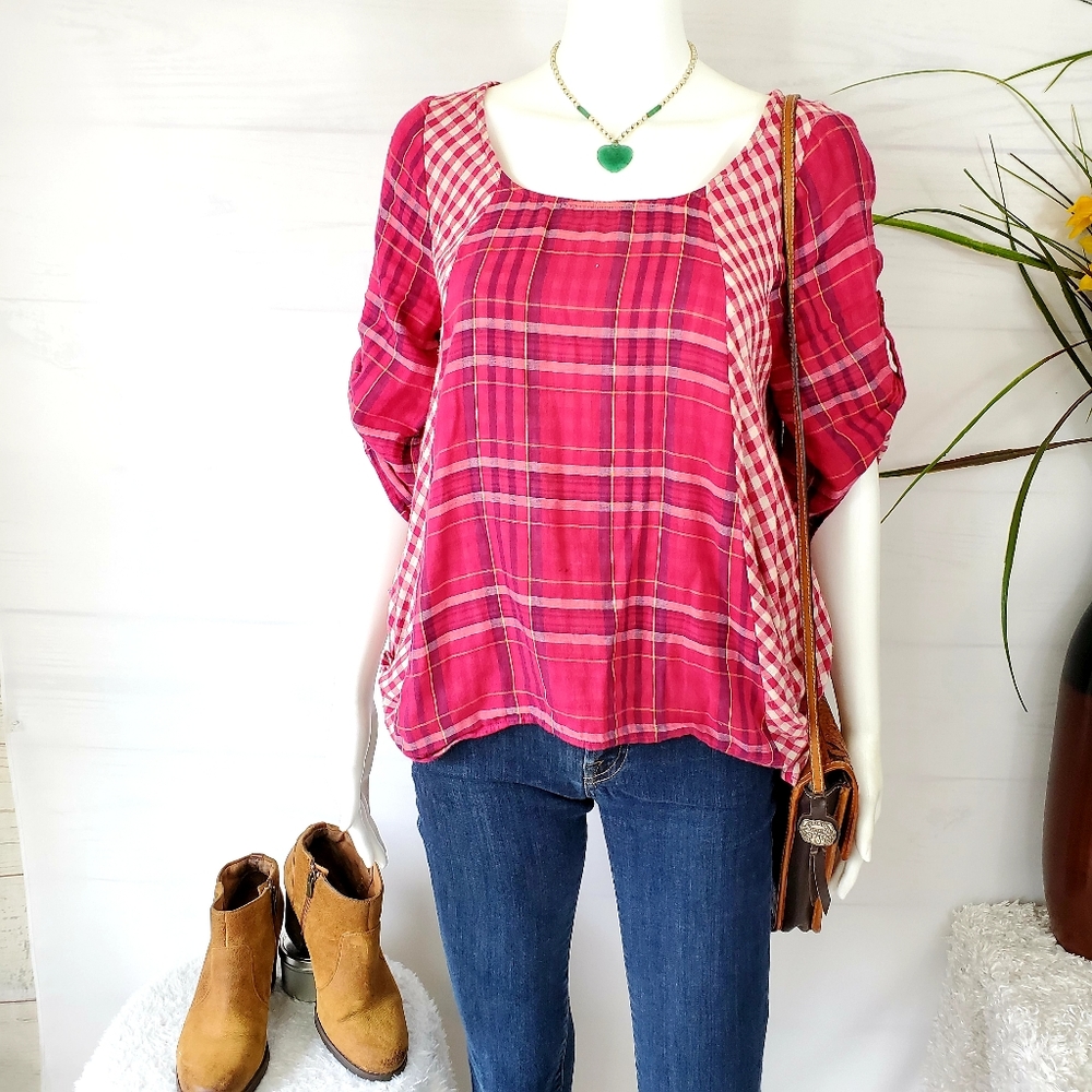 Anthropologie Odille adorable pullover cotton top